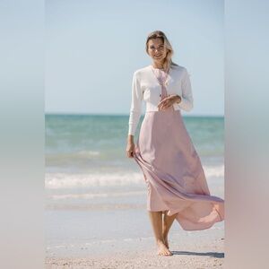 Slip dress by Alexa Paris Blush Pink Sz XL